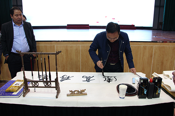 李维臻主任现场书写6 李维臻主任现场书写6