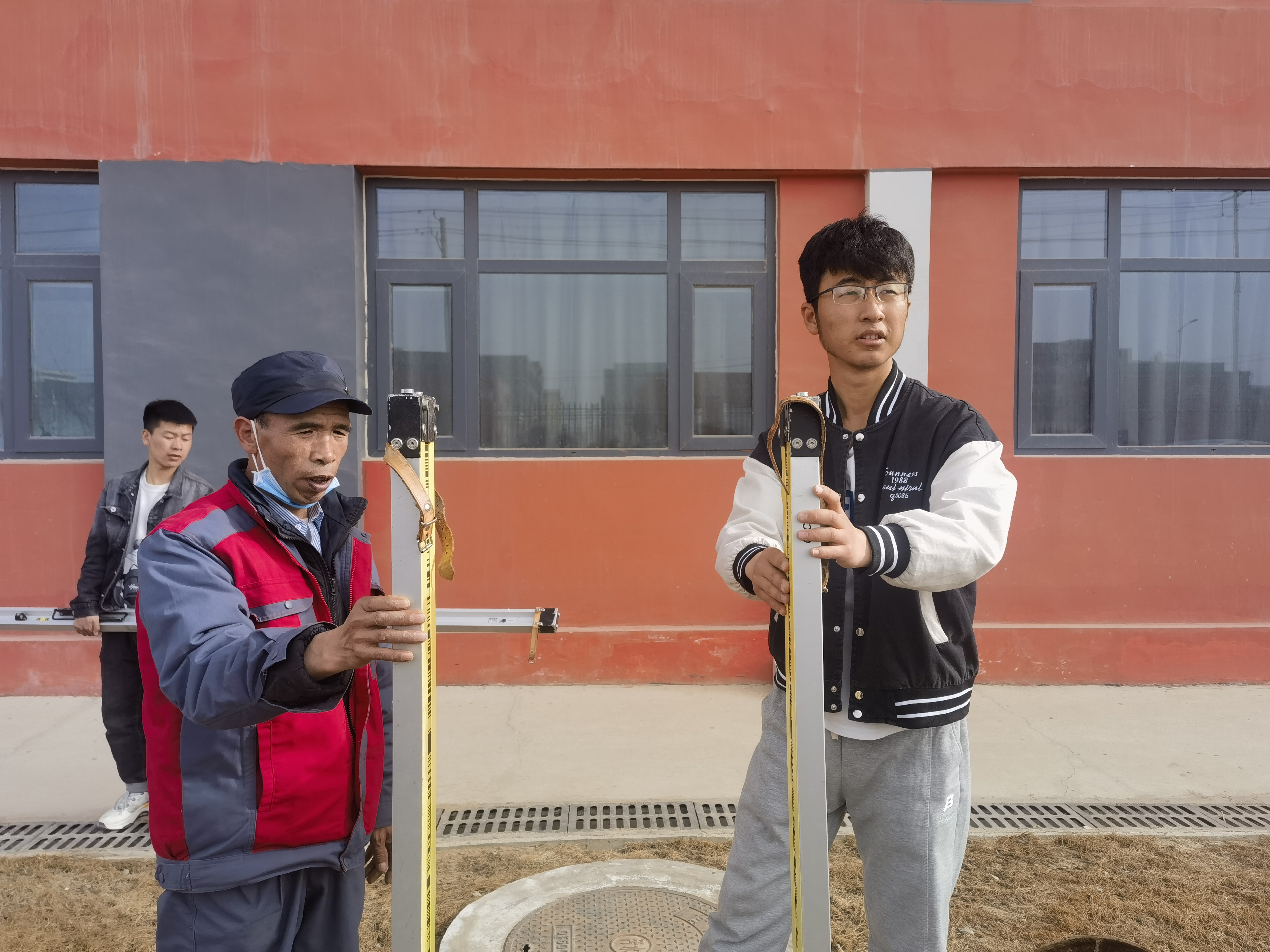 1号教师公寓楼排水管道勘测