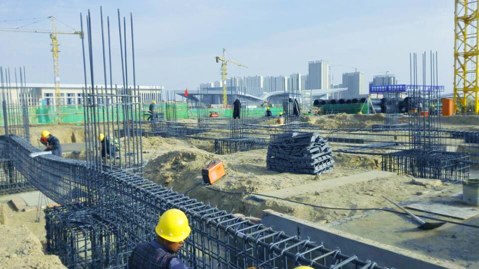 1我院新校区建设工地现场