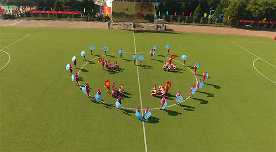 12航空礼仪操展示——律动青春