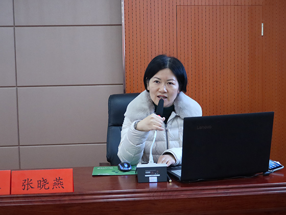 3 张晓燕博士做现场交流